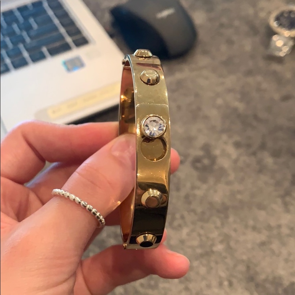 Gold Michael Kors Bangle